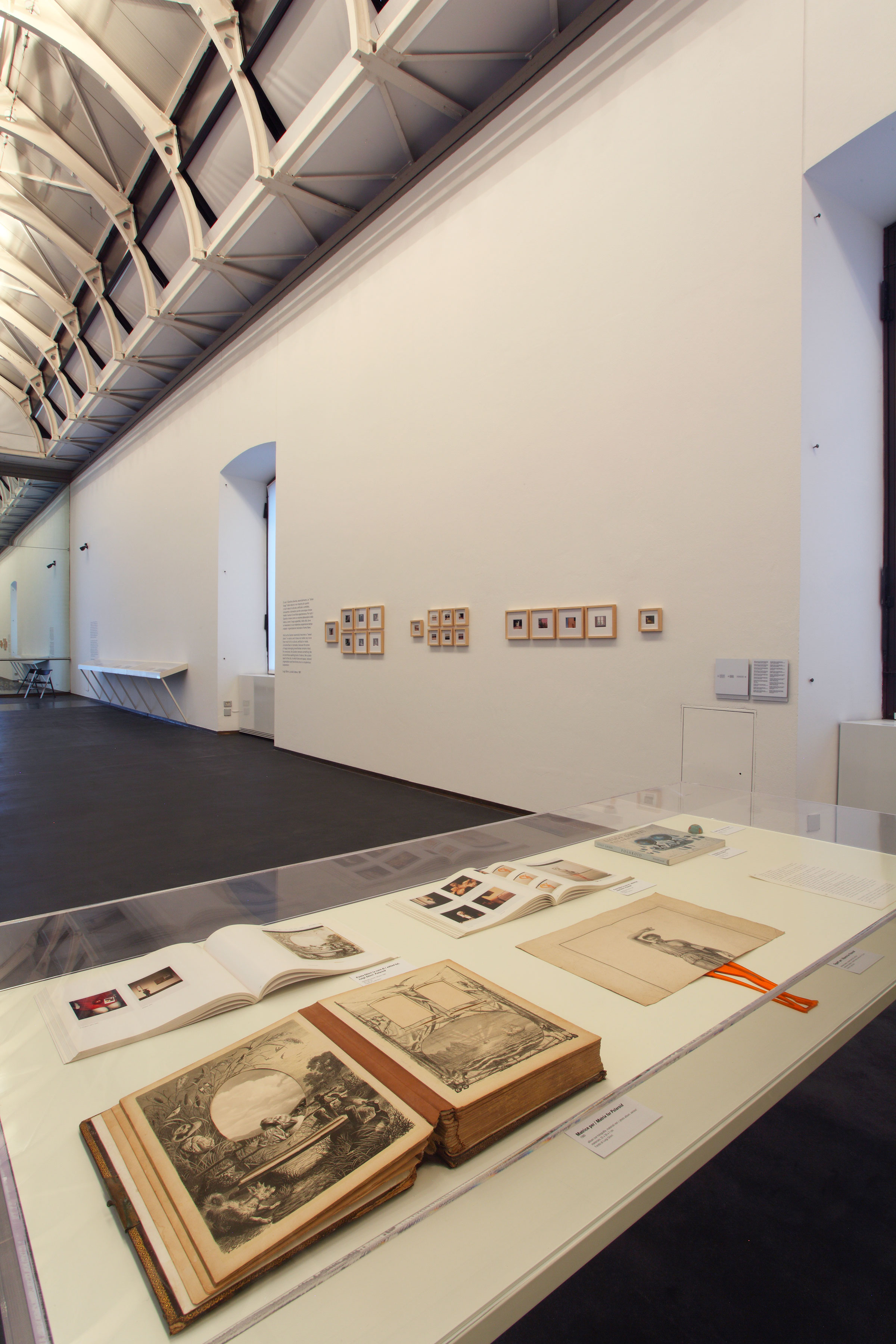 u0022Le scatole viventi / The living boxes. Luigi Ghirri, Project prints. La temperatura mentale della fotografia / The mental temperature of photographyu0022, installation view